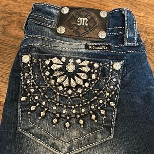 Miss Me signature rise skinny jeans